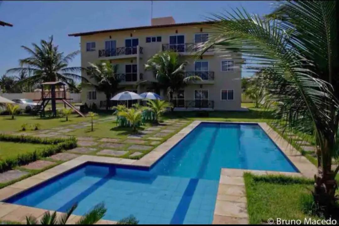 Lindo Flat Na Paradisiaca Praia Da 泰巴 外观 照片