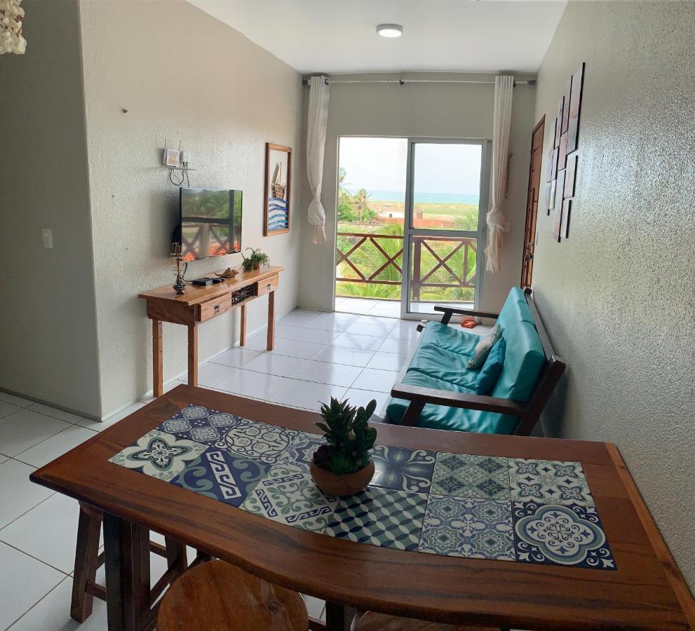 Lindo Flat Na Paradisiaca Praia Da 泰巴 外观 照片