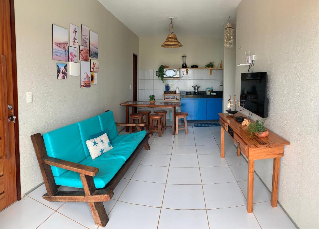 Lindo Flat Na Paradisiaca Praia Da 泰巴 外观 照片