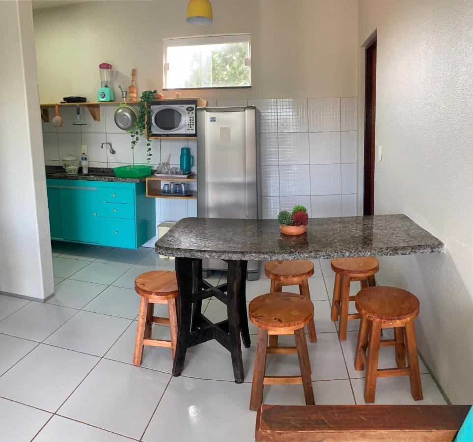 Lindo Flat Na Paradisiaca Praia Da 泰巴 外观 照片
