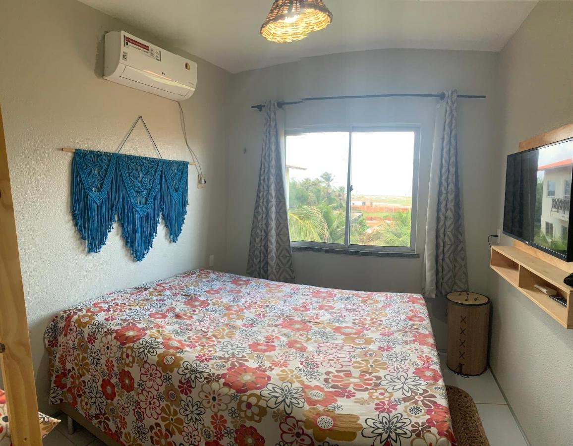Lindo Flat Na Paradisiaca Praia Da 泰巴 外观 照片