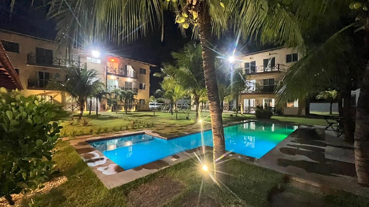 Lindo Flat Na Paradisiaca Praia Da 泰巴 外观 照片