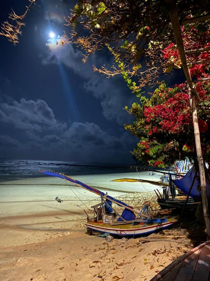 Lindo Flat Na Paradisiaca Praia Da 泰巴 外观 照片