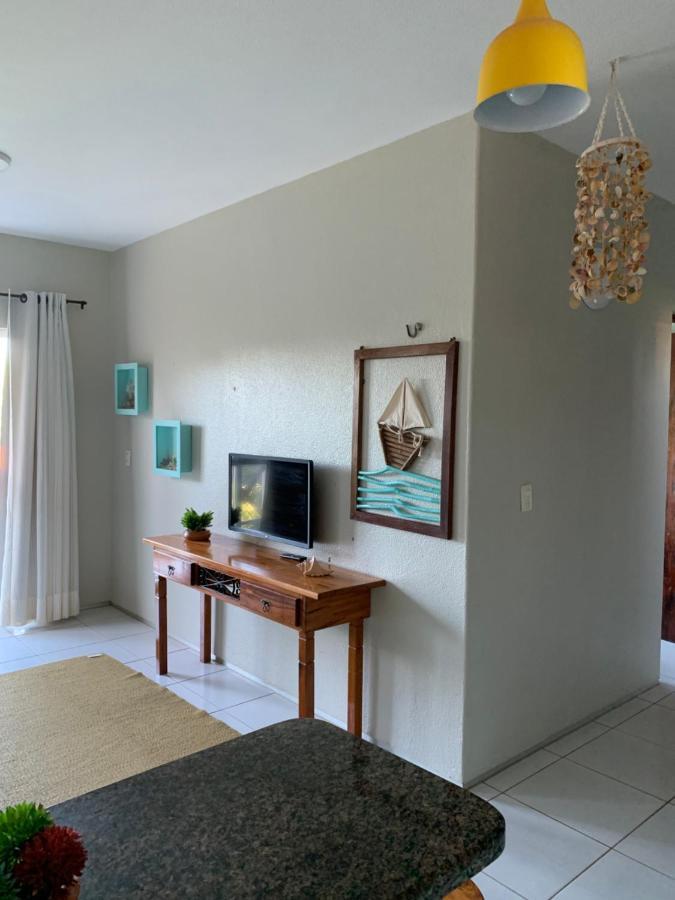 Lindo Flat Na Paradisiaca Praia Da 泰巴 外观 照片