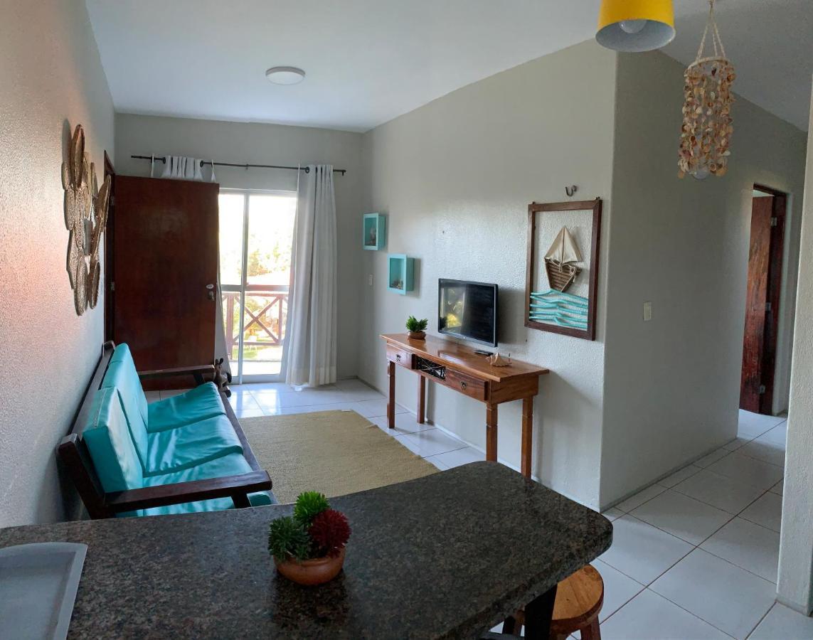 Lindo Flat Na Paradisiaca Praia Da 泰巴 外观 照片