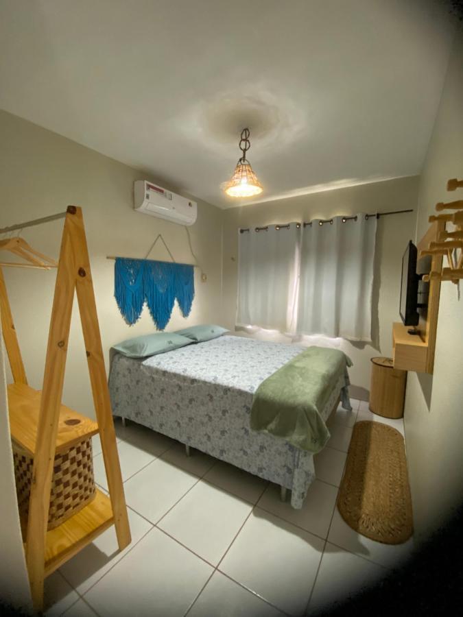 Lindo Flat Na Paradisiaca Praia Da 泰巴 外观 照片