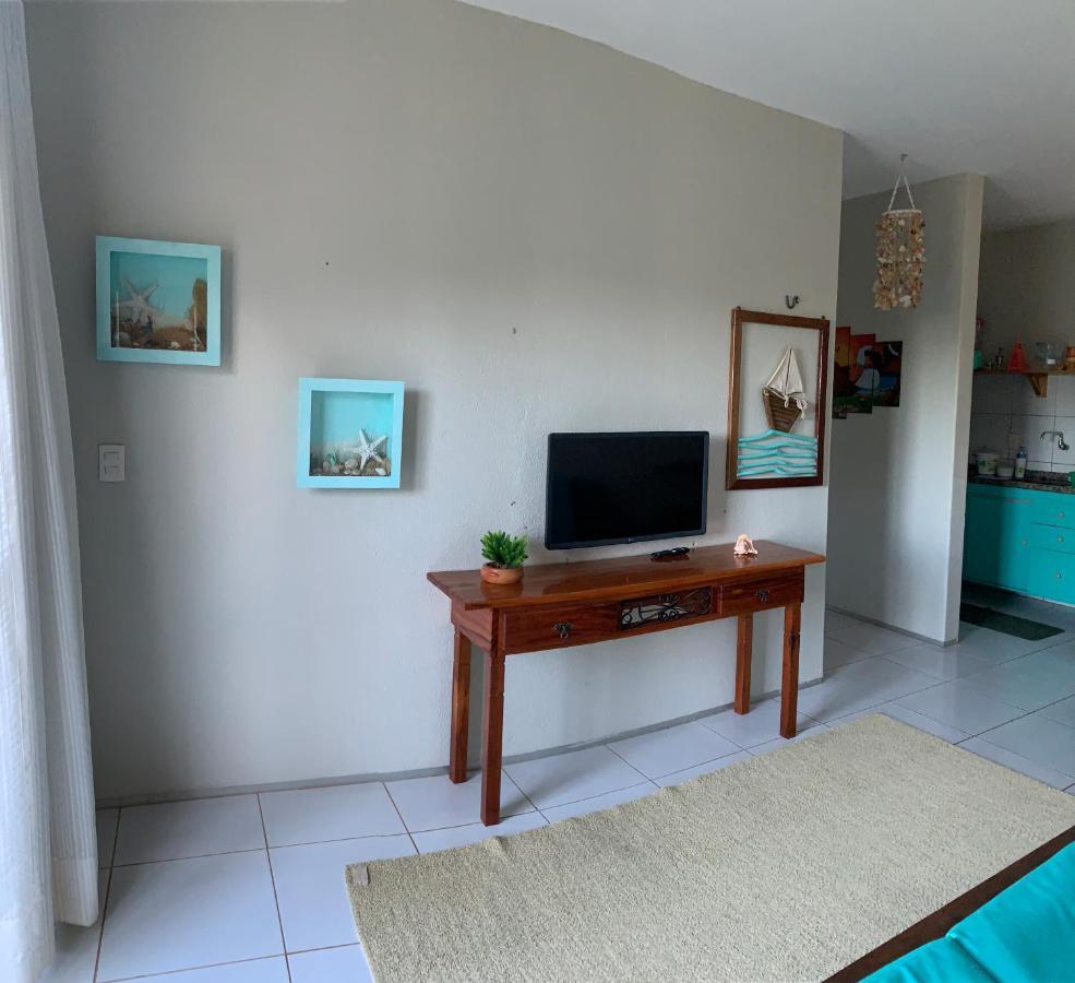 Lindo Flat Na Paradisiaca Praia Da 泰巴 外观 照片